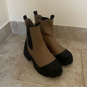 A New Day Two Tone Rainboots